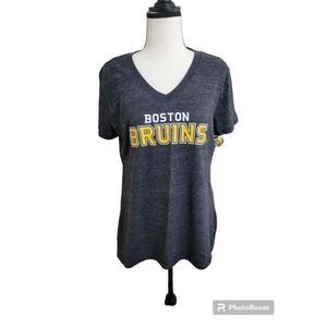 NHL Fanatics Boston Bruins Women's Short Sleeve T-shirt Size L
